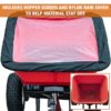 Buyers Products 3042650 Groundskeeper Broadcast Spreader 100-lb Capacity Compatible with Ice Melt, Salt, Fertilizer, Seed