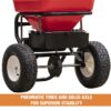 Buyers Products 3042650 Groundskeeper Broadcast Spreader 100-lb Capacity Compatible with Ice Melt, Salt, Fertilizer, Seed