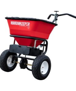 Buyers Products 3042650 Groundskeeper Broadcast Spreader 100-lb Capacity Compatible with Ice Melt, Salt, Fertilizer, Seed