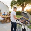 COWSAR LSG8921 Stainless steel 3 -Burner Liquid Propane Gas Grill