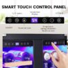 COWSAR W51115 23.4-in W 18 -Bottles Silver Dual Zone Cooling Built-in/Undercounter Indoor Wine Cooler