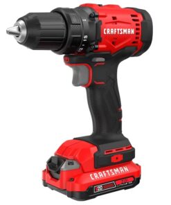 CRAFTSMAN CMCD702D1 V20 20-volt Max 1/2-in Keyless Brushless Cordless Drill ( 1 -Batteries Included, and Charger Included )