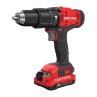 CRAFTSMAN CMCD711D1 V20 1/2-in 20-volt max Variable Speed Cordless Hammer Drill ( 1 -Batteries and Charger Included )