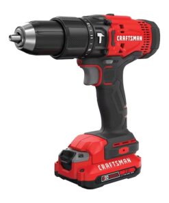 CRAFTSMAN CMCD711D1 V20 1/2-in 20-volt max Variable Speed Cordless Hammer Drill ( 1 -Batteries and Charger Included )