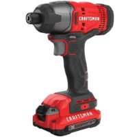 CRAFTSMAN CMCF800C2 V20 20-volt max Cordless Impact Driver (Battery Included and Charger Included )