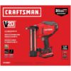 CRAFTSMAN CMCN618C1 V20 2-in 18 -Gauge Cordless Straight Finish Nailer (Battery Included and Charger Included)