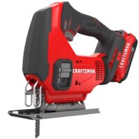CRAFTSMAN CMCS600D1 20-volt max Variable Speed Keyless Cordless Jigsaw (Battery Included and Charger Included)