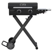 Charbroil 463711223 22 inch Performance Griddle 350-Sq. in Black Portable Liquid propane Grill