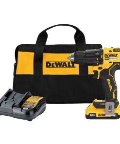 DEWALT DCD798D1 1/2-in 20-volt max Variable Speed Brushless Cordless Hammer Drill ( 1 -Batteries and Charger Included )
