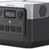 EF ECOFLOW Portable Power Station RIVER 2 Pro, 768Wh LiFePO4 Battery, 70 Min Fast Charging, 4X800W (X-Boost 1600W) AC Outlets, Solar Generator for Outdoor Camping/RVs/Home Use Black