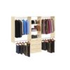 Easy Track OK7272-MJ Reach-in Tower system Honey Blonde Solid Shelving Wood Closet System