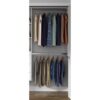 Easy Track OK7272 Reach-in Tower system White Solid Shelving Wood Closet System Easy Track OK7272 Reach-in Tower system White Solid Shelving Wood Closet System