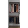 Easy Track OK7272 Reach-in Tower system White Solid Shelving Wood Closet System Easy Track OK7272 Reach-in Tower system White Solid Shelving Wood Closet System