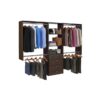 Easy Track OK7272-T Reach-in Tower system Truffle Solid Shelving Wood Closet System