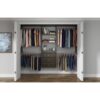 Easy Track OK7272-T Reach-in Tower system Truffle Solid Shelving Wood Closet System