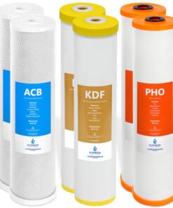 Express Water FLTWH2045CKP2 Whole House 12-Months Replacement Filter 6 -Pack