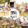 FIRE RIOT Double Deep fryer Portable griddle Combo 2 -Burner Liquid propane Flat Top Grill FIRE RIOT Double Deep fryer Portable griddle Combo 2 -Burner Liquid propane Flat Top Grill