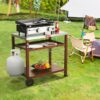 Feasto 734402C Grill Table Coffee Steel Grill cart