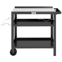 Feasto B2BST3201B Stainless Steel Steel Grill cart