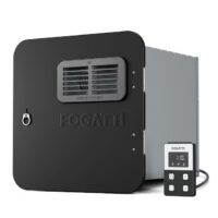 Fogatti FS10B1SN-BS RV Tankless Water Heater InstaShower Ultra, 66,000 BTU, 0.5-3.9 GPM, with Black Door Mixing Tank, 2-Year Warranty