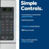 GE Compact Countertop Microwave Oven, 0.7 Cubic Ft., 700-watt Capacity, 6 Auto Cooking Settings, Child-Lock Technology, Dorm Room or Apartment, Stainless Steel GE Compact Countertop Microwave Oven, 0.7 Cubic Ft., 700-watt Capacity, 6 Auto Cooking Settings, Child-Lock Technology, Dorm Room or Apartment, Stainless Steel