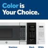 GE Compact Countertop Microwave Oven, 0.7 Cubic Ft., 700-watt Capacity, 6 Auto Cooking Settings, Child-Lock Technology, Dorm Room or Apartment, Stainless Steel GE Compact Countertop Microwave Oven, 0.7 Cubic Ft., 700-watt Capacity, 6 Auto Cooking Settings, Child-Lock Technology, Dorm Room or Apartment, Stainless Steel
