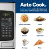 GE Compact Countertop Microwave Oven, 1.1 Cubic Ft., 950w Capacity, 6 Auto Cook Settings, Child-Lock Technology, Dorm Room, Apartment, Stainless Steel GE Compact Countertop Microwave Oven, 1.1 Cubic Ft., 950w Capacity, 6 Auto Cook Settings, Child-Lock Technology, Dorm Room, Apartment, Stainless Steel