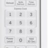 GE Countertop Microwave Oven, Compact 0.7 Cubic Ft., 700-watt Capacity, 6 Auto Cooking Settings, Child-Lock Technology, Kitchen Essentials for the Countertop, Dorm Room or Apartment, White