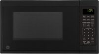 GE Countertop Microwave Oven, Compact 0.9 Cubic Ft., 900-watt Capacity, 7 Auto Cooking Settings, Child-Lock Technology, Kitchen Essentials for the Countertop, Dorm Room or Apartment, Black