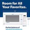 GE GCST14S1WBB 1.4 Cu. Ft. Black Countertop Microwave