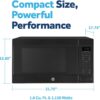 GE GCST16S1WBB Microwave Oven, 1,150-watt 8 Auto Cooking Settings, Child-Lock Technology, Kitchen Essentials for The Countertop, Dorm Room or Apartment, 1.6 Cu. Ft, Black GE GCST16S1WBB Microwave Oven, 1,150-watt 8 Auto Cooking Settings, Child-Lock Technology, Kitchen Essentials for The Countertop, Dorm Room or Apartment, 1.6 Cu. Ft, Black