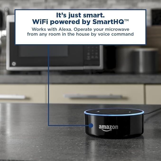 GE Smart Countertop Microwave Oven, Scan-to-Cook Technology and Wifi-Connectivity, 0.9 Cubic Feet Capacity, 900 Watts, Child-Lock Technology, Smart Home & Kitchen Essentials, Stainless Steel12 GE Smart Countertop Microwave Oven, Scan-to-Cook Technology and Wifi-Connectivity, 0.9 Cubic Feet Capacity, 900 Watts, Child-Lock Technology, Smart Home & Kitchen Essentials, Stainless Steel