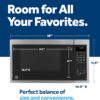 GE Smart Countertop Microwave Oven, Scan-to-Cook Technology and Wifi-Connectivity, 0.9 Cubic Feet Capacity, 900 Watts, Child-Lock Technology, Smart Home & Kitchen Essentials, Stainless Steel GE Smart Countertop Microwave Oven, Scan-to-Cook Technology and Wifi-Connectivity, 0.9 Cubic Feet Capacity, 900 Watts, Child-Lock Technology, Smart Home & Kitchen Essentials, Stainless Steel