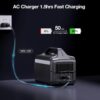 GRECELL Portable Power Station 600W 460Wh Solar Generator(Surge 1200W), 460Wh Backup LiFePO4 Battery for Outdoor Home Emergency
