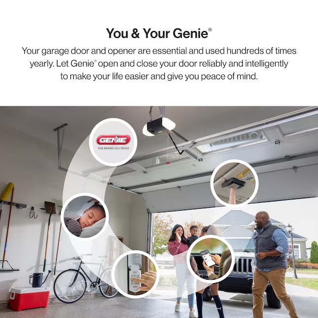 Genie 3155-TKVE 3 4 HPc Ultra-Quiet Smart Garage Door Opener Smart Compatible Belt drive Garage Door Opener Wi-Fi Compatibility2_11zon Genie 3155-TKVE 3/4 HPc Ultra-Quiet Smart Garage Door Opener Smart Compatible Belt drive Garage Door Opener Wi-Fi Compatibility