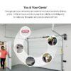 Genie 6172H-BEV Wall Mount Smart Compatible Direct drive Garage Door Opener Wi-Fi Compatibility and Battery Back-Up LED Light