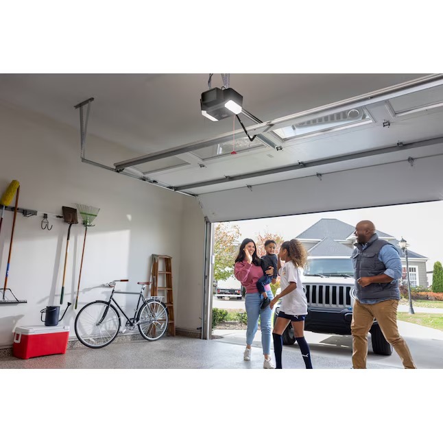 Genie E7155L-TKV 1-1 4 HPc Industrial Design Smart Compatible Belt drive Garage Door Opener Wi-Fi Compatibility and Battery Back-Up LED Light3_11zon Genie E7155L-TKV 1-1/4 HPc Industrial Design Smart Compatible Belt drive Garage Door Opener Wi-Fi Compatibility and Battery Back-Up LED Light