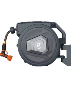 Giraffe Tools WWE10012US-DG Plastic 100-ft Wall-mount Hose Reel