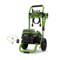 Greenworks PW80L00 Pro 3000-PSI 2-GPM Cold Water Battery Pressure washer with 5 Spray Tips