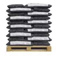 GroundSmart GN15BK50 75-Cu. yd Cubic feet Black Rubber Nuggets Bulk rubber mulch (IPEMA Certified for Playgrounds) Recycled Bulk Mulch