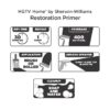 HGTV HOME by Sherwin-Williams HP6033897-20 Restoration Interior/Exterior High hiding Water-based Wall and Ceiling Primer ( 5-gallon )