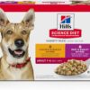 Hill's Science Diet Adult Chicken and Beef Canned Dog Food Variety Pack, 13 oz., Pack of 12