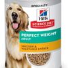 Hill's Science Diet Adult Perfect Weight Chicken & Vegetable Entree Canned Dog Food, 12.8 oz., Case of 12