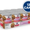 Hill's Science Diet Adult Sensitive Stomach & Sensitive Skin Salmon & Vegetable Stew Canned Wet Dog Food, 12.5 oz., Case of 12