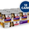 Hill's Science Diet Adult Sensitive Stomach & Sensitive Skin Tender Chicken & Vegetable Stew Wet Dog Food, 12.5 oz., Case of 12