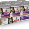 Hill's Science Diet Adult Sensitive Stomach & Sensitive Skin Tender Turkey & Rice Stew Canned Wet Dog Food, 12.5 oz., Case of 12