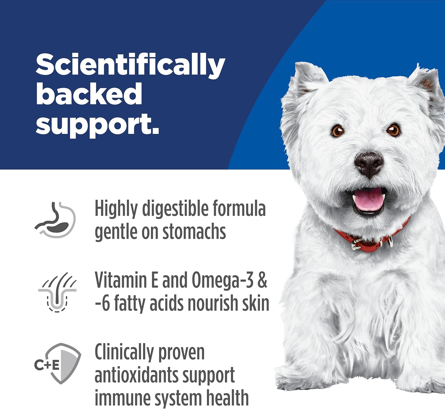 Hill's Science Diet Adult Sensitive Stomach & Skin Small Bites Chicken Recipe Dry Dog Food, 15 lbs.5 Hill's Science Diet Adult Sensitive Stomach & Skin Small Bites Chicken Recipe Dry Dog Food, 15 lbs.