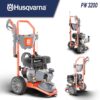 Husqvarna 022013 Control Touch 3200-PSI 2.5-GPM Cold Water Gas Pressure washer with 4 Spray Tips Husqvarna 022013 Control Touch 3200-PSI 2.5-GPM Cold Water Gas Pressure washer with 4 Spray Tips