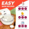 Instant Pot InstantChill Ice Cream Maker with Built‑In Compressor, No Pre‑Freezing, Real Ice Cream in Minutes*, Gelato, Sorbet, Rolled, Non‑Dairy, Mix‑Ins, Easy Clean Up, Quiet, Makes Up to 2 Pints
