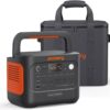 Jackery Explorer 1000 v2 Portable Power Station and Carrying Bag, 1070Wh LiFePO4 Battery,1500W AC/100W USB-C Output, 1 Hr Fast Charge, Solar Generator for for Outdoor, Camping